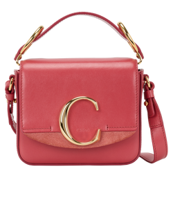 C Mini Bag, Leather, Pink, 01207565, DB/S, 3*